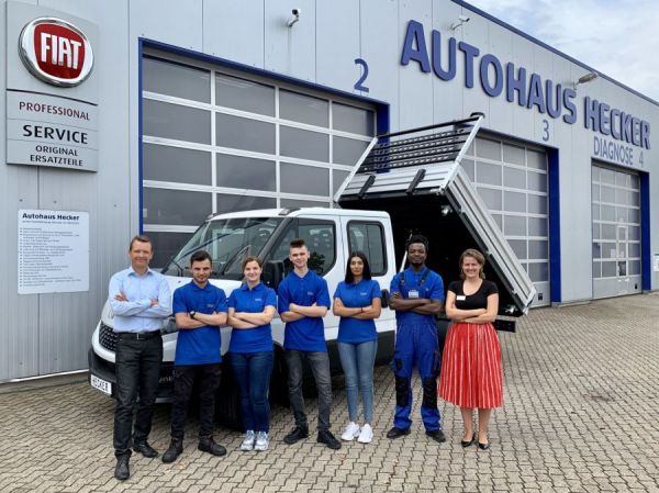 7 neue Azubis ab 01.08.19 - herzlich Willkommen! 